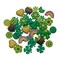 Buttons Galore St. Patrick's Day Buttons Galore 50 Piece Button Assortment – Buttons for Crafts & Sewing – Shamrock, Rainbow, Pot of Gold, and Green Heart Designs